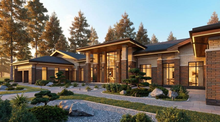 Проект усадьбы Лесная поляна 657 м² — Karimov Studio